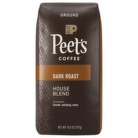 Peets Coffee House Blend Ground, 10.5 Ounce