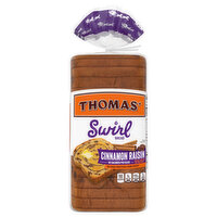 Thomas Cinnamon Raisin Swirl Bread, 1 Pound