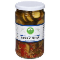 Randy's Pickles Pickle Chips, Bread N' Butter, Sweet, 24 Ounce