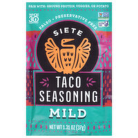 Siete Family Foods, Seasoning Taco Mild, 1.31 Ounce