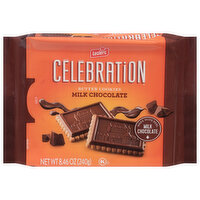 Leclerc Celebration Butter Cookeis Milk Chocolate, 8.46 Ounce