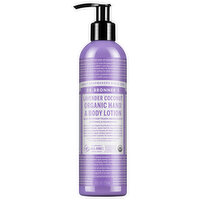 Dr Bronner Lotion Organic Lavender Coconut, 8 Ounce