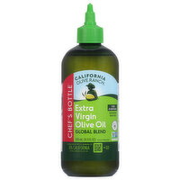 California Olive Ranch Extra Virgin Olive Oil Global Blend Chef's Bottle, 16.9 Fluid ounce