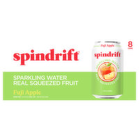 Spindrift Sparkling Water Fuji Apple, 8 Each