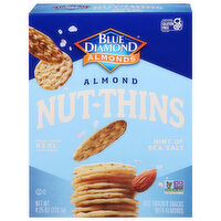 Blue Diamond Crackers, Hint of Sea Salt, 4.25 Ounce