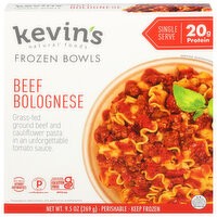 Kevin's Natural Foods Beef Bolognese Bowl, 9.5 Ounce