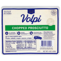Volpi Chopped Prosciutto, 4 Ounce