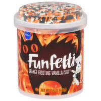 Pillsbury Funfetti Frosting Vanilla Halloween, 15.6 Ounce