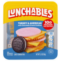 Oscar Mayer Turkey & American Cheese Lunchable, 3.2 Ounce