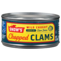 Snow's Chopped Clams, 6.5 Ounce