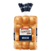 Pepperidge Farm Farmhouse Brioche Dinner Rolls, 12 Each