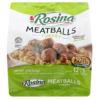 Rosina Meatballs, Turkey, 12 Ounce