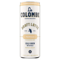 La Colombe Vanilla Draft Latte, 11 Ounce