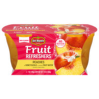 Del Monte Fruit Refreshers Peaches in Honeysuckle Flavored Fruit Water, 2 Each