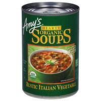 Amy's Kitchen Organic Hearty Rustic Italian Vegetable Soup, 14 Ounce