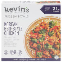 Kevin's Natural Foods Korean-Style BBQ Chicken Bowl, 9.5 Ounce
