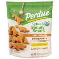 Perdue SimplySmart Organics Lightly Breaded Dino Chicken Nuggets, 24 Ounce