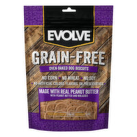 Evolve Gluten Free Peanut Butter Dog Treats, 12 Ounce