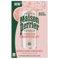 Maison Perrier Ultimate Grapefruit Sparkling Water, 8 Each