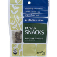 Navitas Powersnacks Bluebrry Hemp, 8 Ounce