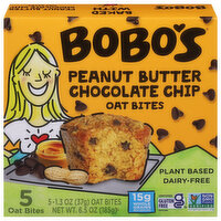 Bobo's Peanut Butter Chocolate Chip Oat Bites, 5 Each