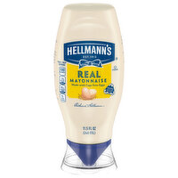 Hellmanns Mayonnaise Real Squeeze Bottle, 11.5 Ounce