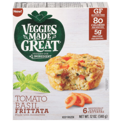 Veggies Made Great Frittata Tomato Basil