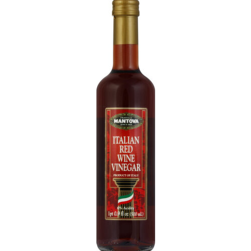 Fratelli Mantova Red Wine Vinegar, Italian