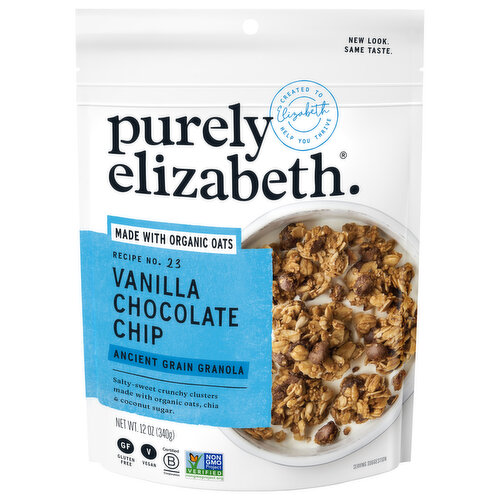 Purely Elizabeth Ancient Grain Vanilla Chocolate Chip Granola