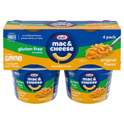 Kraft GF Mac And Cheese Cups