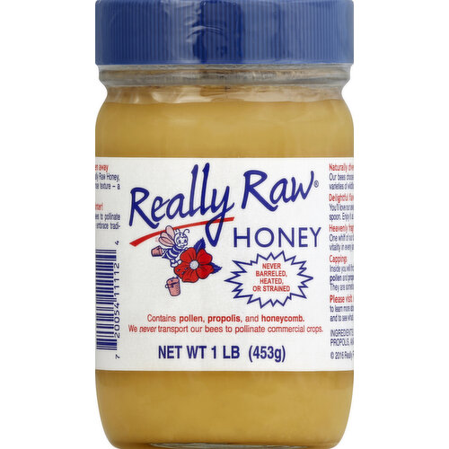 Really Raw Honey Honey