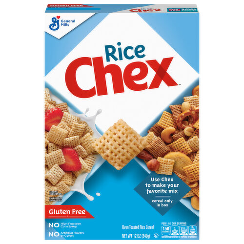 Chex Cereal, Gluten Free, Rice