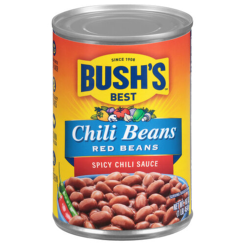 Bush's Best Red Beans in a Hot Chili Sauce