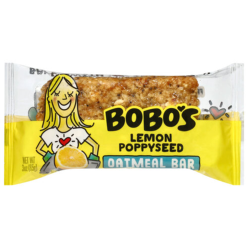 Bobo's Lemon Poppyseed Oat Bar