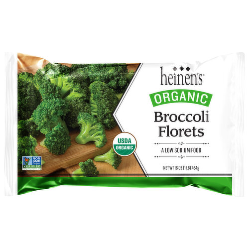 Heinen's Organic Broccoli Florets