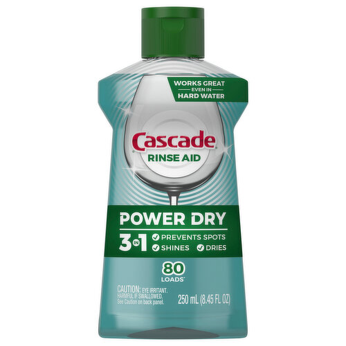 Cascade Platinum Dishwasher Rinse Aid