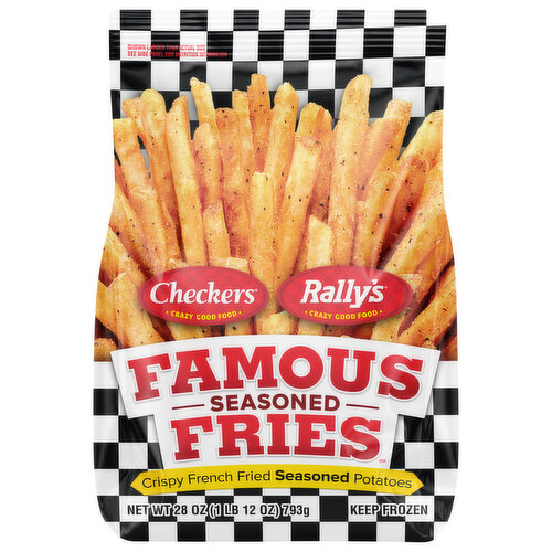 Checkers & Rally's Fries, Famous, Seasoned