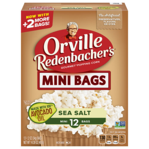 Orville Redenbacher's Avocado Oil Sea Salt Mini Bag