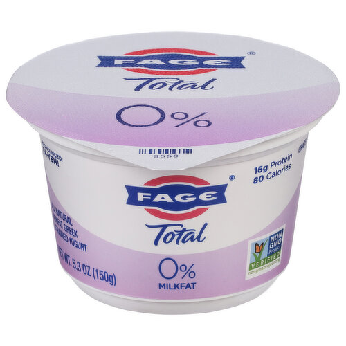 FAGE Total 0% Milkfat All Natural Nonfat Greek Strained Yogurt