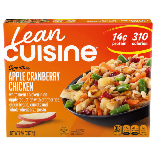 Lean Cuisine Features Apple Cranberry Chicken Frozen Meal