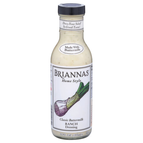 Briannas Dressing Dressing, Classic Buttermilk Ranch