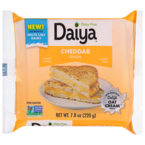 Daiya Deliciously Dairy Free Cheddar Style Slices