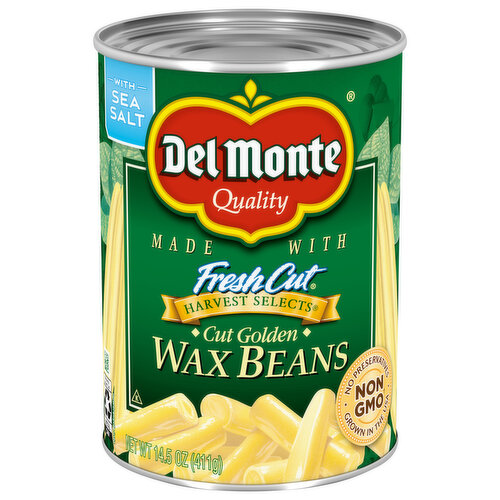Del Monte Harvest Selects Cut Golden Wax Beans