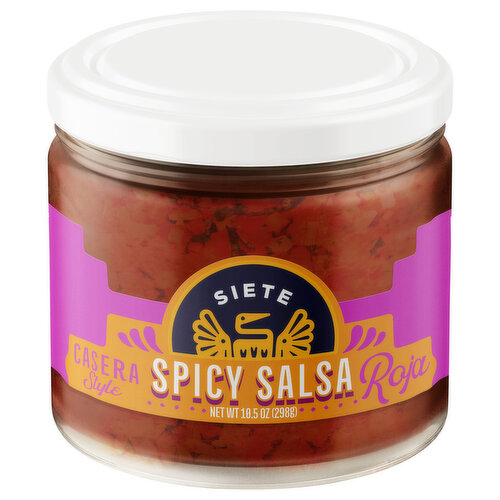 Siete Casera Style Roja Spicy Salsa