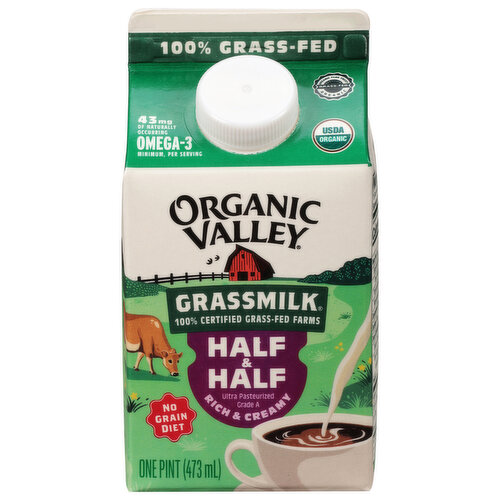 Organic Valley Grassmilk Organic Half and Half