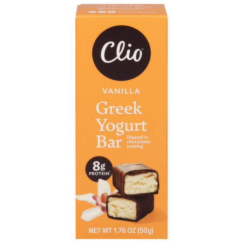 Clio Greek Vanilla Yogurt Bar