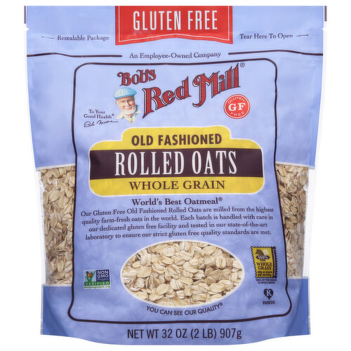 Bob's Red Mill Old Fashioned Rolled Oats, Gluten Free
