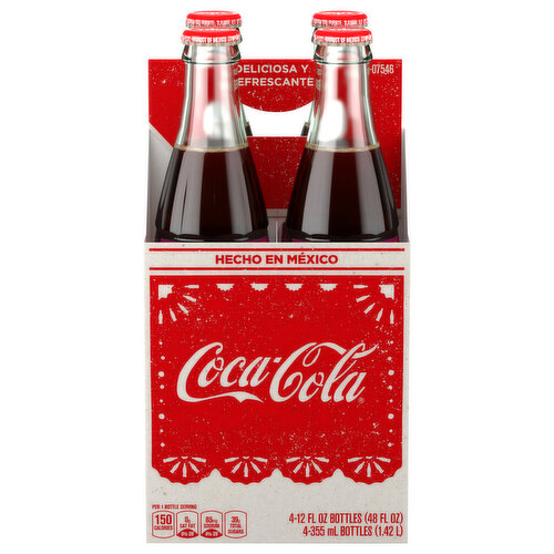 Coca-Cola Mexican Coke Soda Soft Drink, Cane Sugar