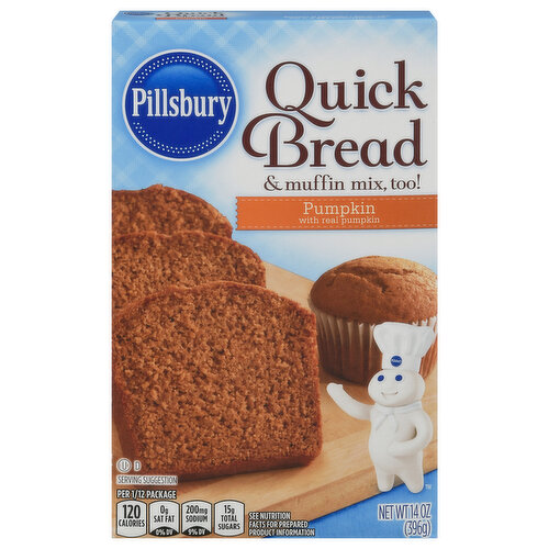 Pillsbury Pumpkin Quick Bread Mix