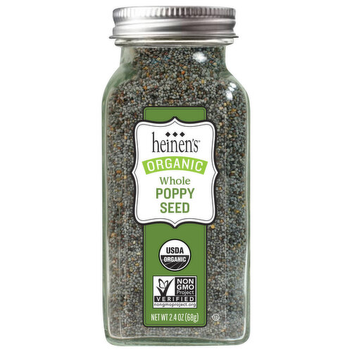 Heinen's Organic Whole Poppy Seed